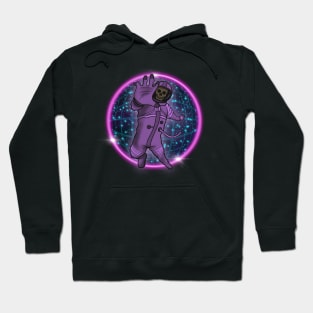 Space Walk the Neon Nebula Hoodie